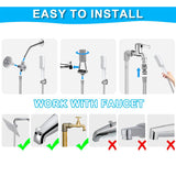 Handheld Pet Grooming Shower Sprayer - With Comb Teeth Hose & Adapters