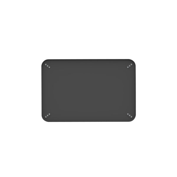 Black Reusable Silicone Pet Pee Pad Holder - Non-Slip Training Tray with Spill-Proof Edges for Dogs & Puppies(62cm x 42cm)