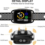 USB Rechargeable Smart Color Screen Anti-Bark Collar - Vibration Dog Training Collar