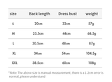 L Pink And Gray Trim Waterproof Four-Legged Dog Raincoat with Leash Hole for Small Breeds